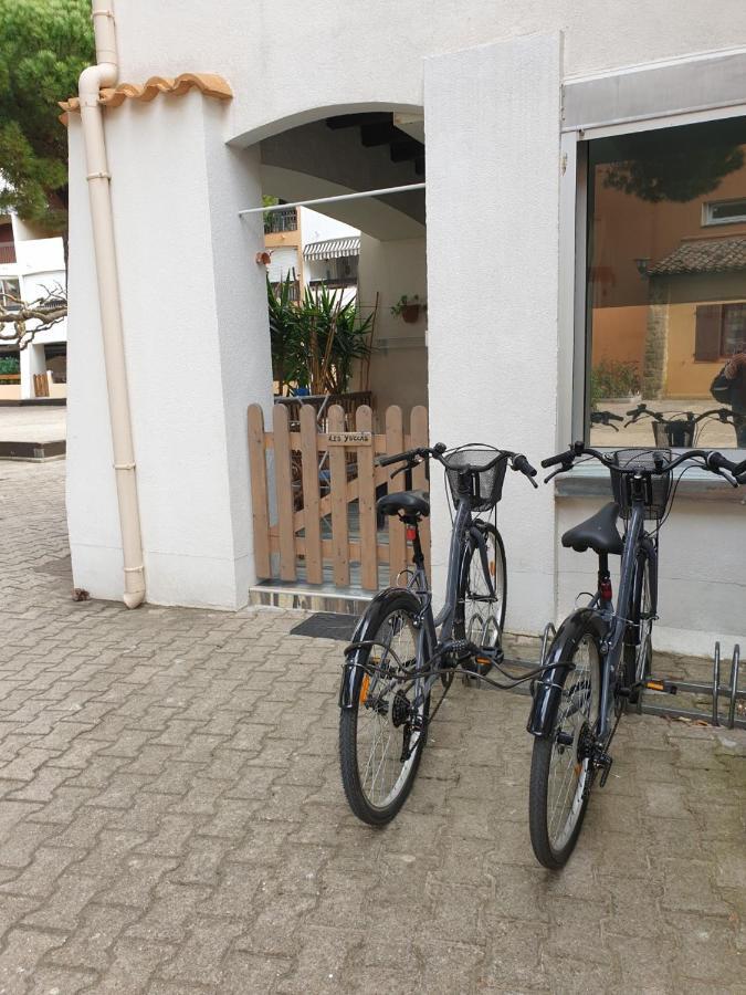T2-3 Cabine Les Yuccas 200 M Plage Du Boucanet Rive Droite Grau Du Roi Ideal 2-4 Pers Ле-Гро-дю-Руа Экстерьер фото